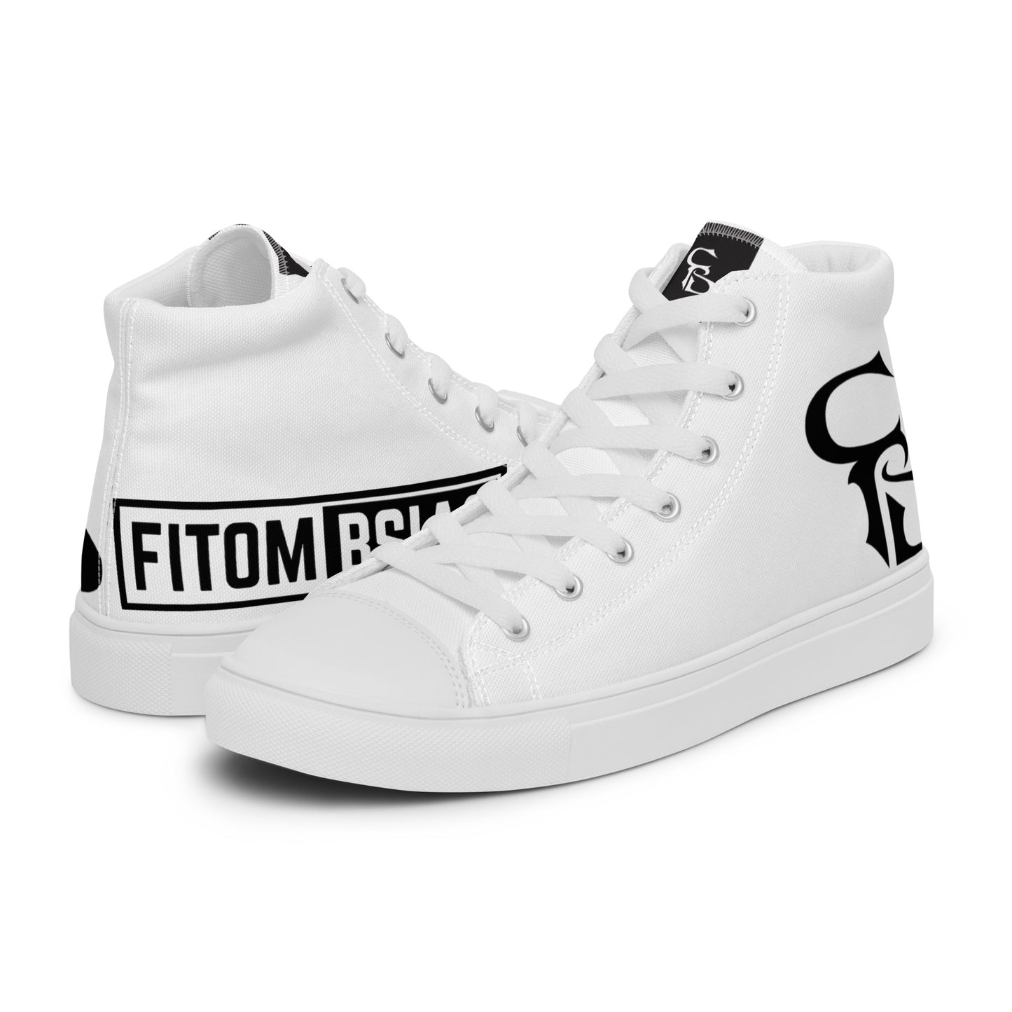 Men’s high top canvas shoes