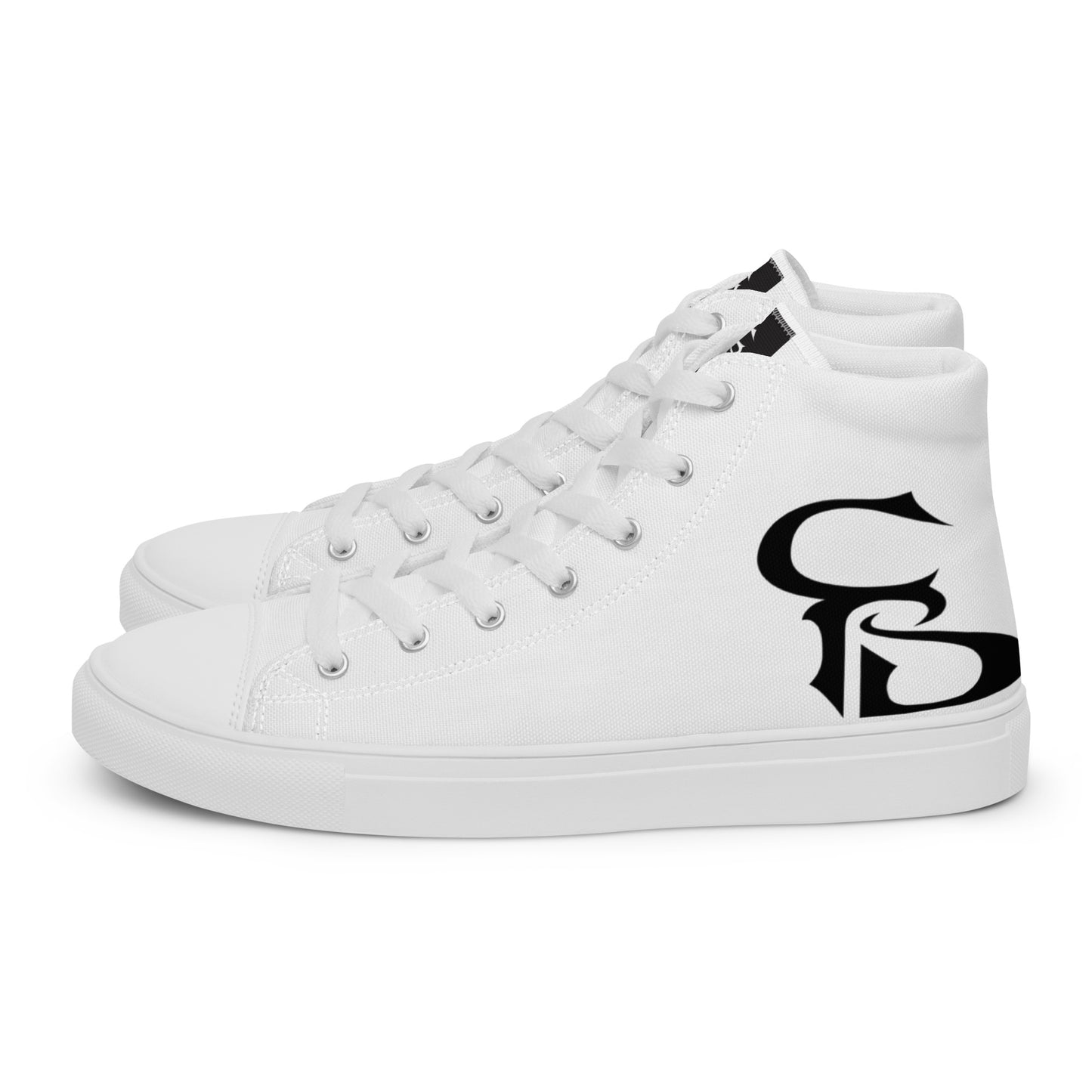 Men’s high top canvas shoes