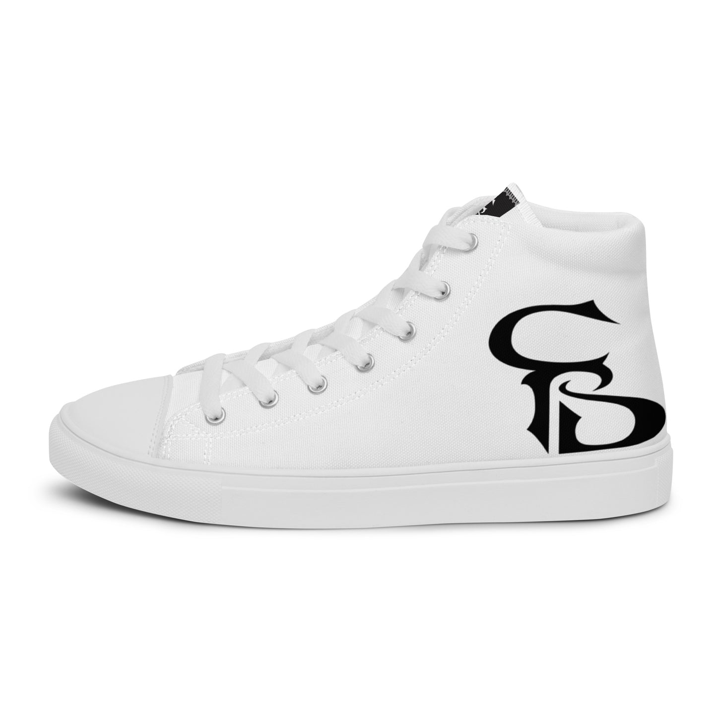 Men’s high top canvas shoes