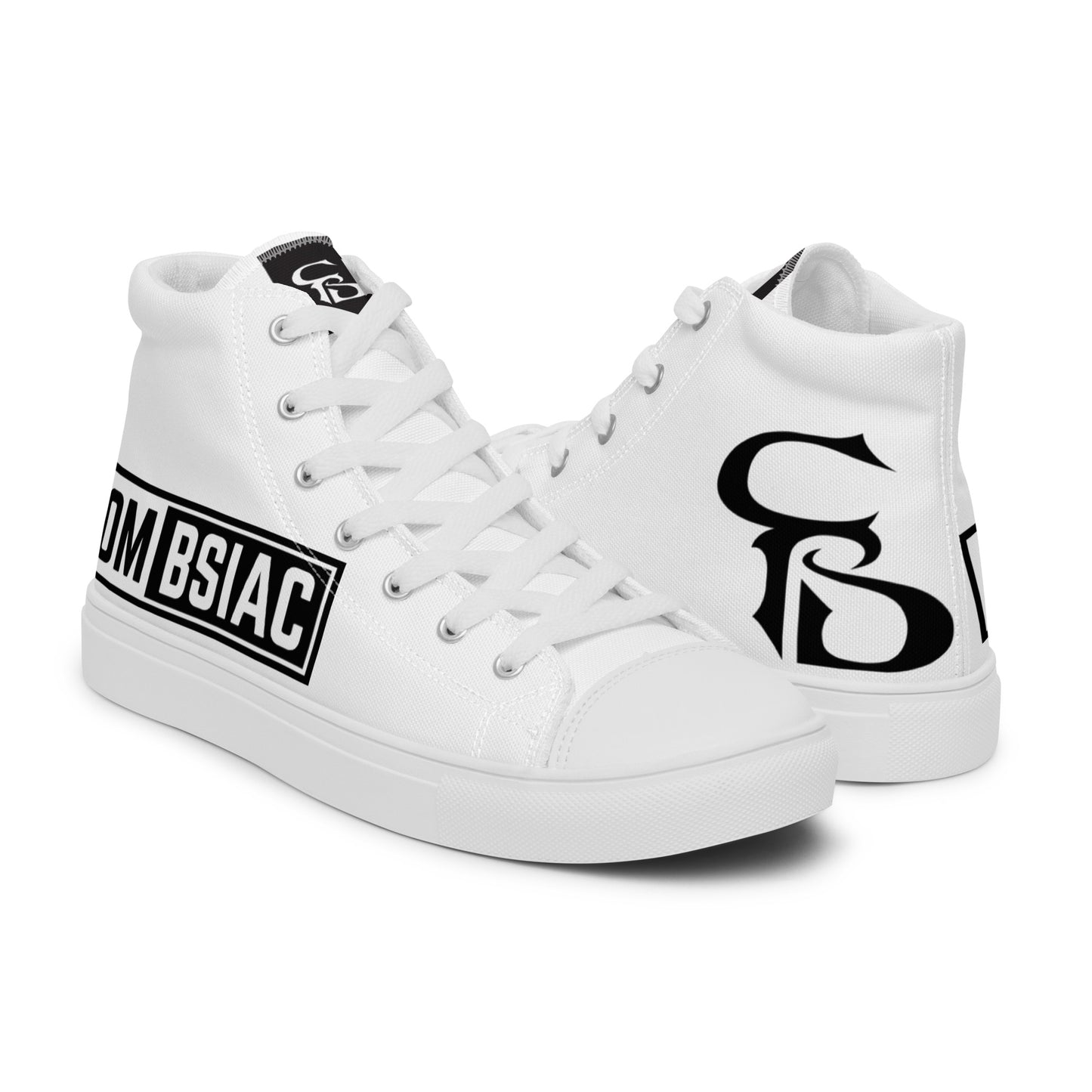 Men’s high top canvas shoes