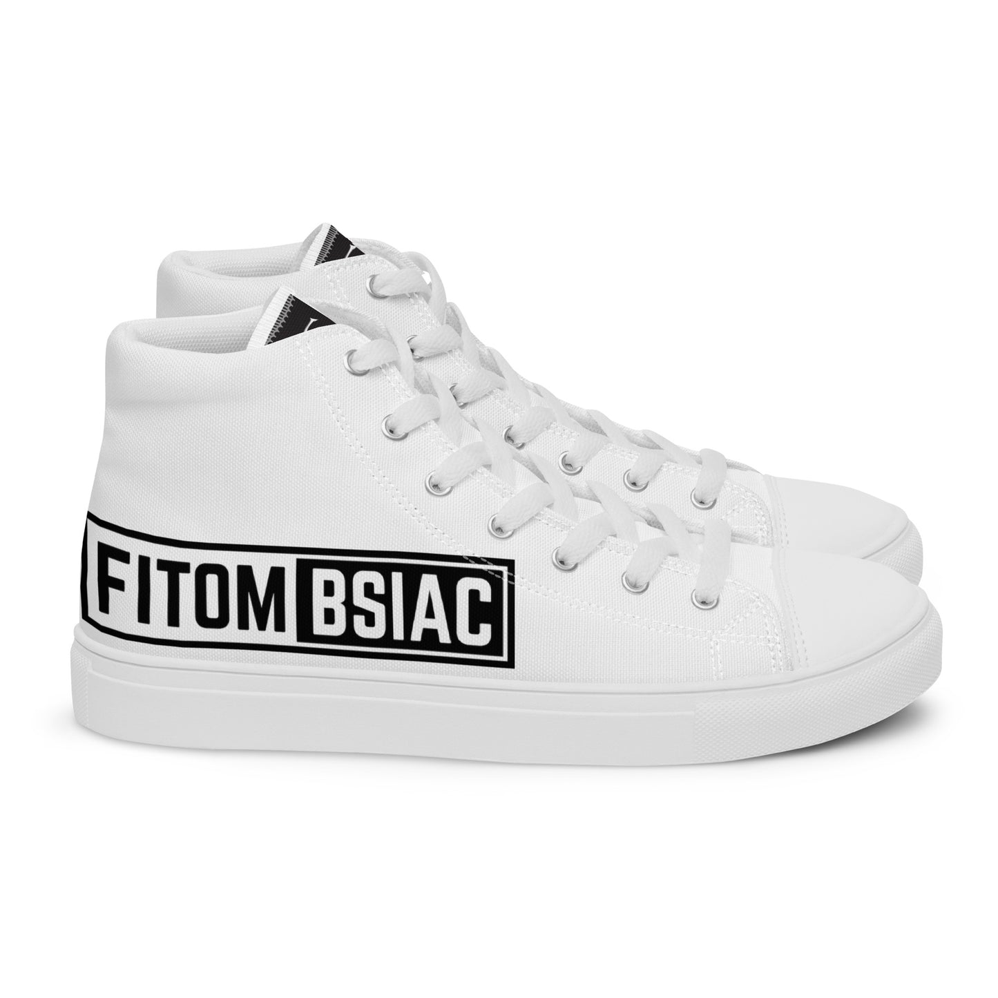 Men’s high top canvas shoes