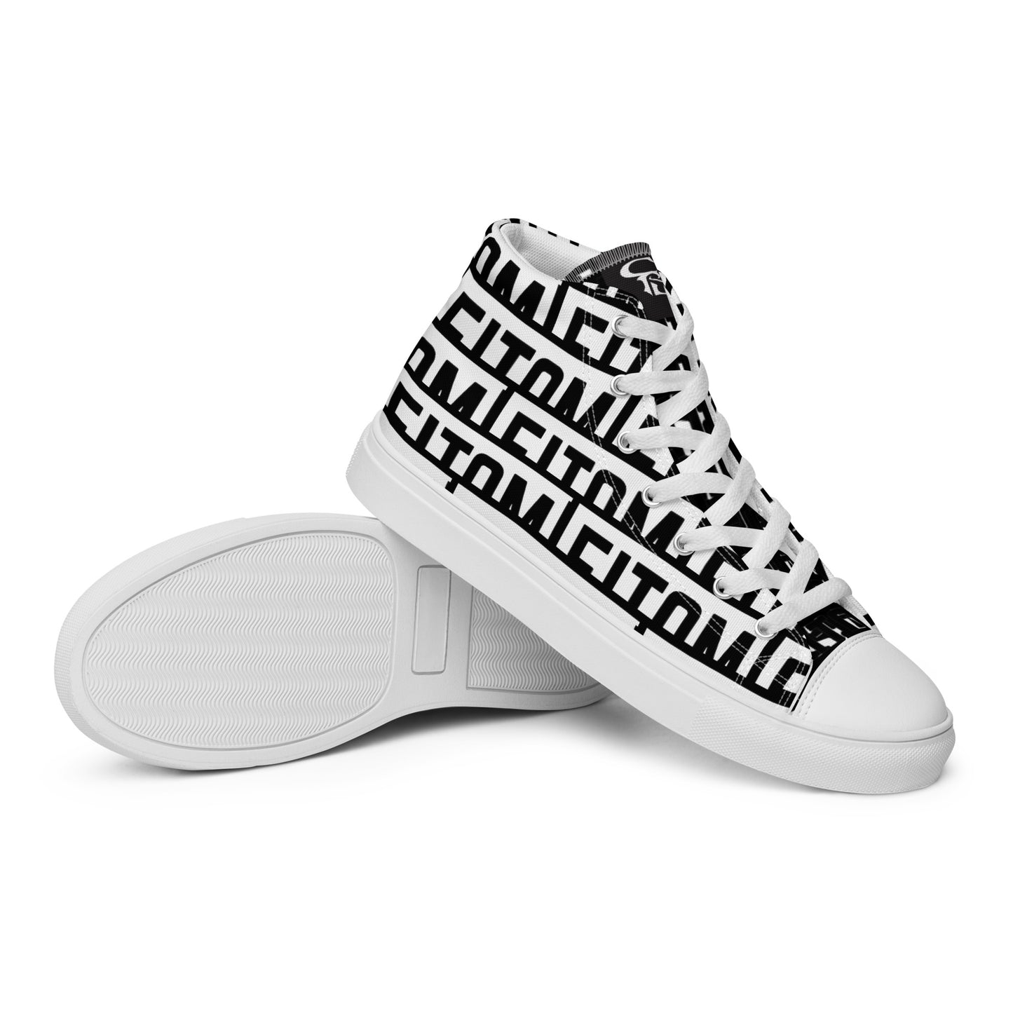 Men’s high top canvas shoes