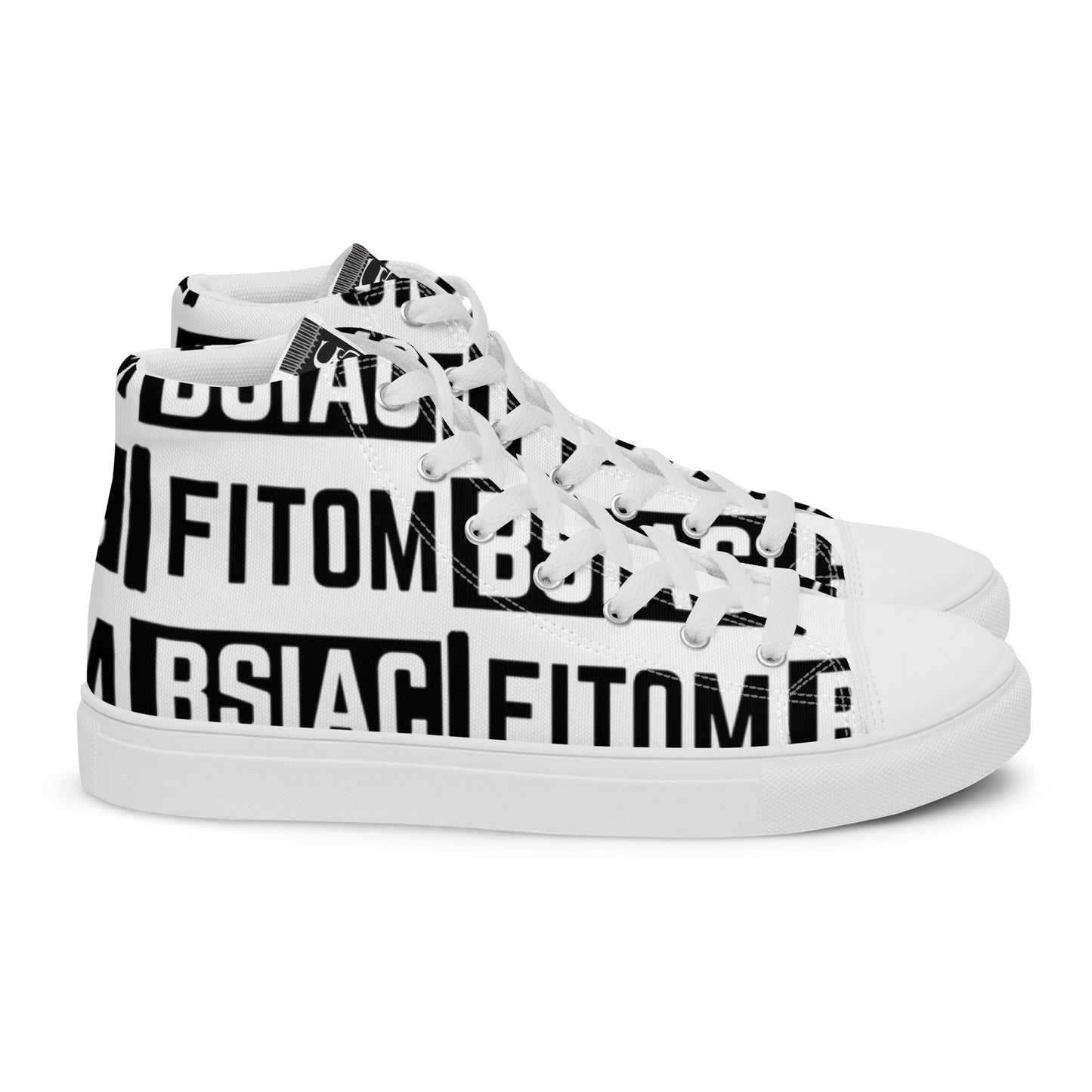 Men’s high top canvas shoes