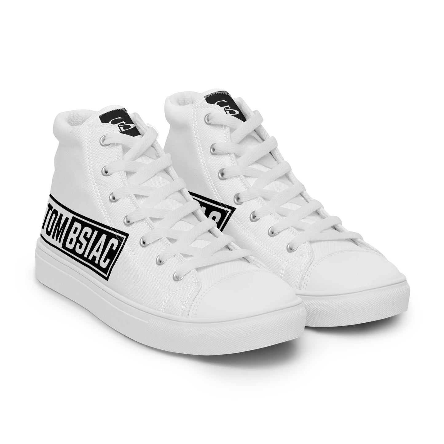 Men’s high top canvas shoes