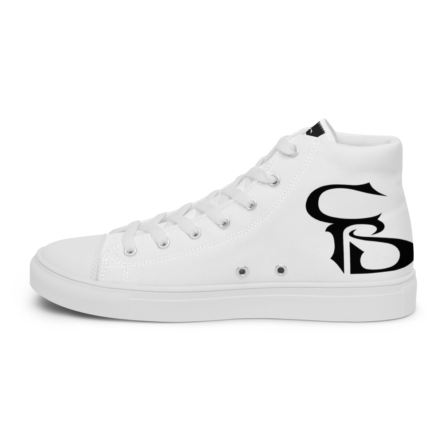 Men’s high top canvas shoes