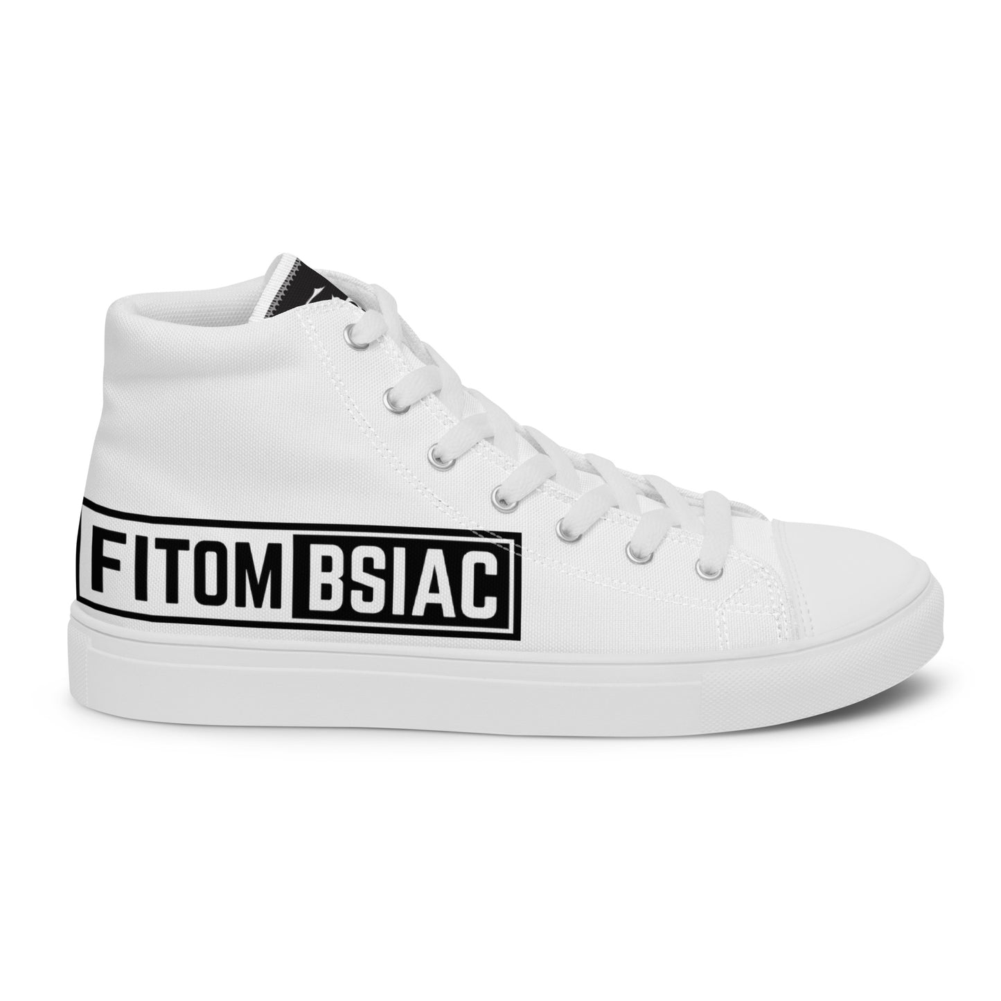 Men’s high top canvas shoes