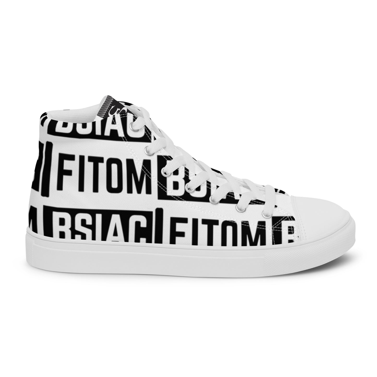 Men’s high top canvas shoes